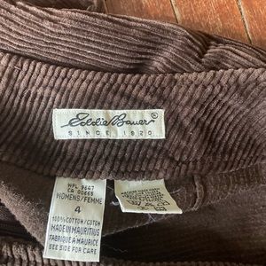 Eddie Bauer corduroy skirt